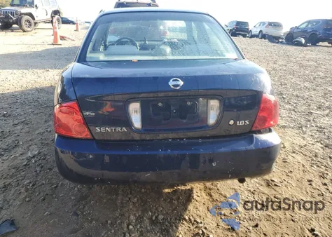 2005 Nissan Sentra 1.8 z USA, uszkodzony, nr VIN 3N1CB51D95L580321